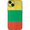 Lithuania Flag Distressed iPhone 15 Plus Skin